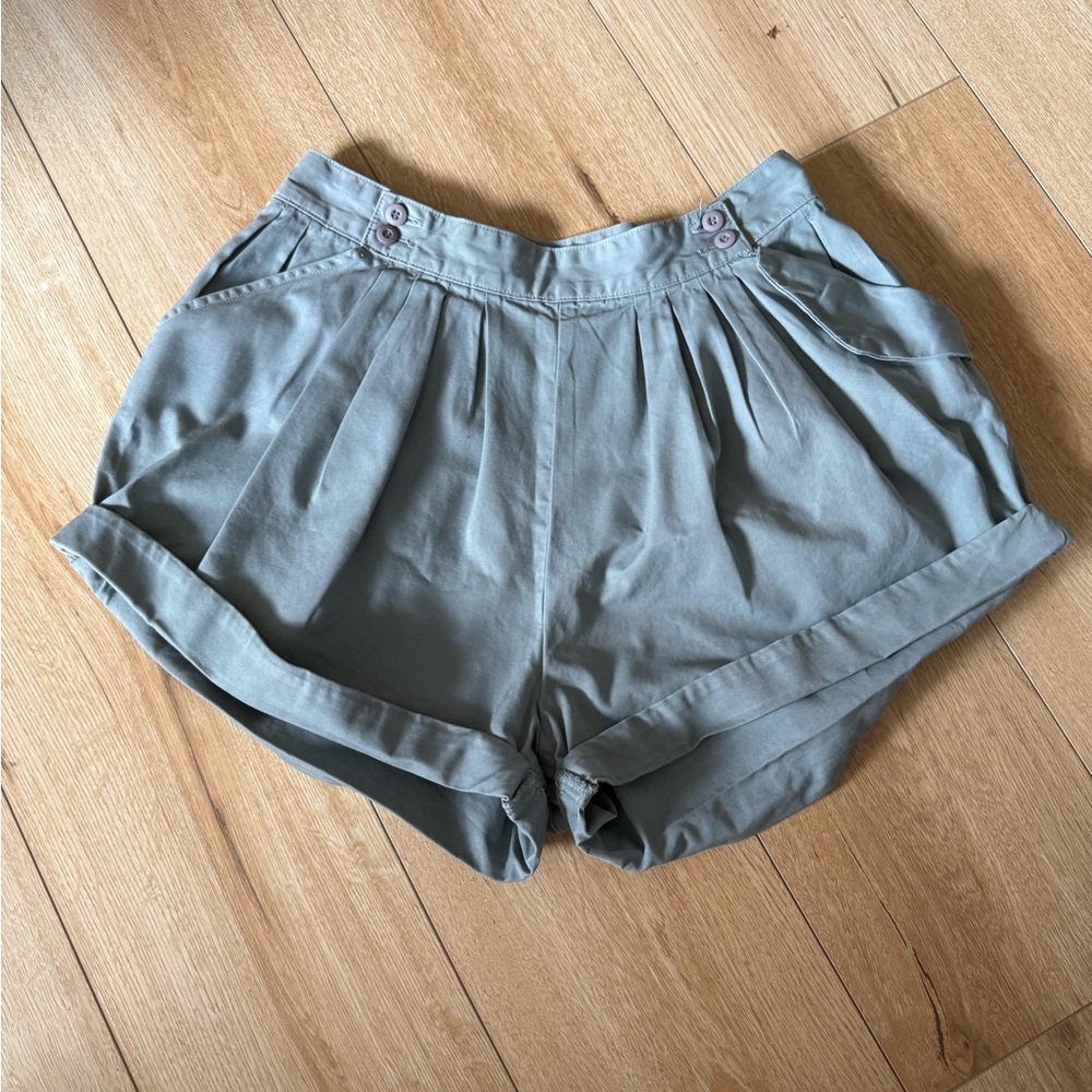 Doen Paige Shorts in Lagoon